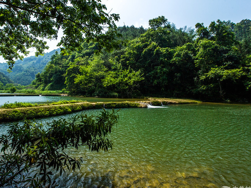 广西百色福禄河国家湿地公园
